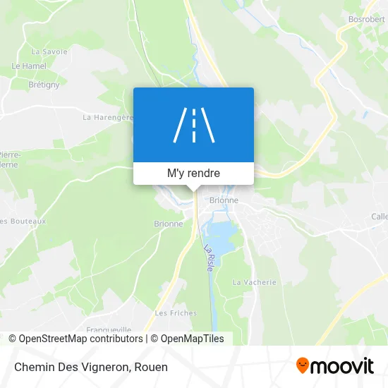 Chemin Des Vigneron plan