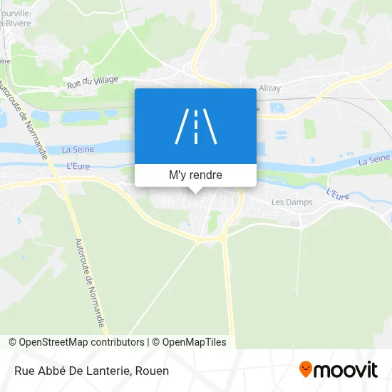 Rue Abbé De Lanterie plan