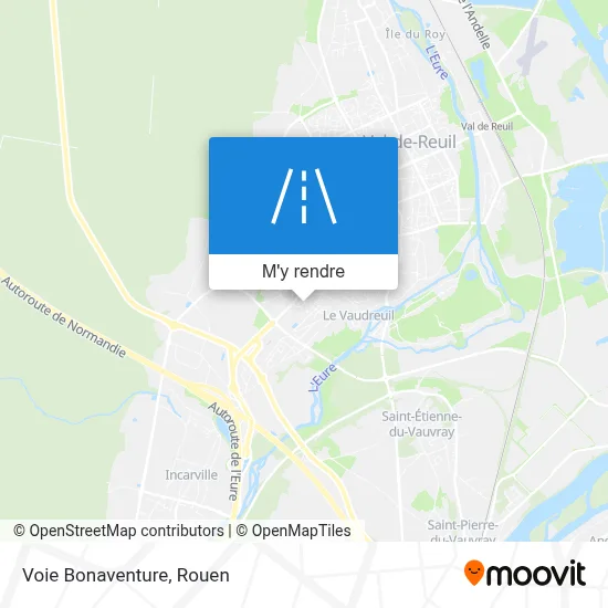 Voie Bonaventure plan