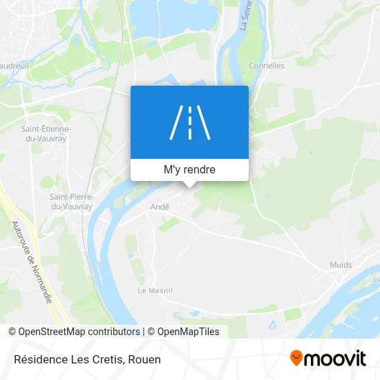 Résidence Les Cretis plan