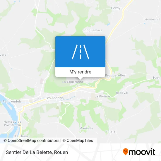 Sentier De La Belette plan