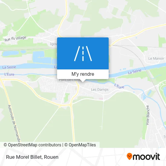 Rue Morel Billet plan