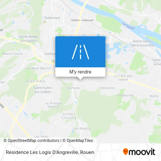 Résidence Les Logis D'Angreville plan
