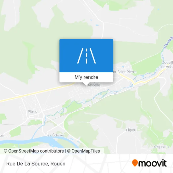 Rue De La Source plan