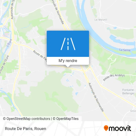 Route De Paris plan
