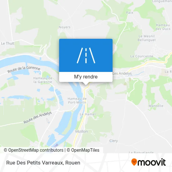 Rue Des Petits Varreaux plan