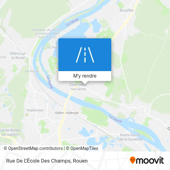 Rue De L'École Des Champs plan