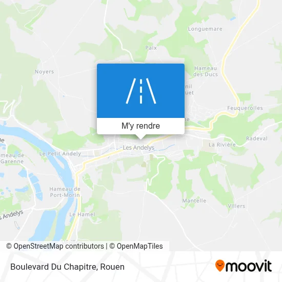Boulevard Du Chapitre plan