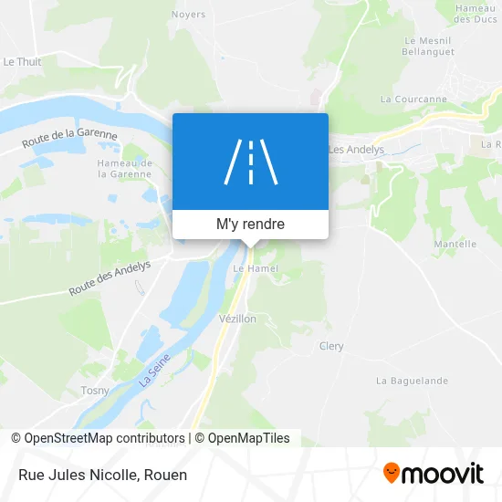 Rue Jules Nicolle plan