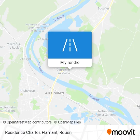 Résidence Charles Flamant plan
