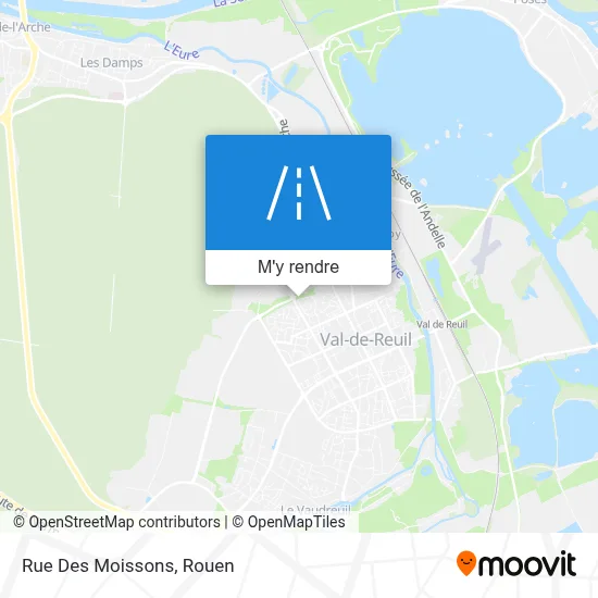 Rue Des Moissons plan