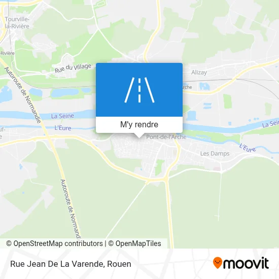 Rue Jean De La Varende plan