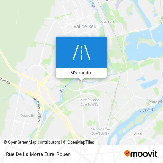 Rue De La Morte Eure plan