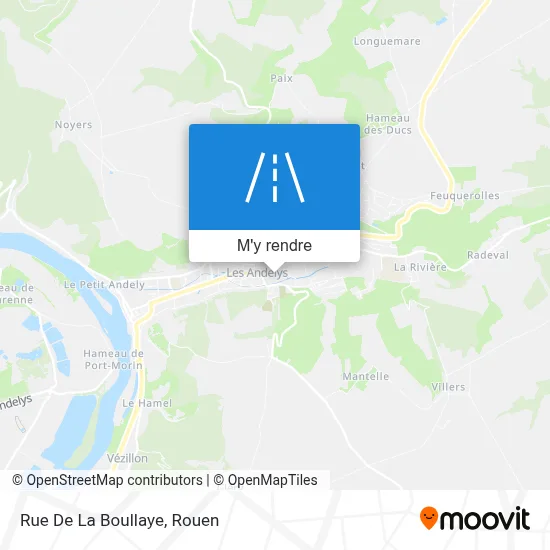 Rue De La Boullaye plan