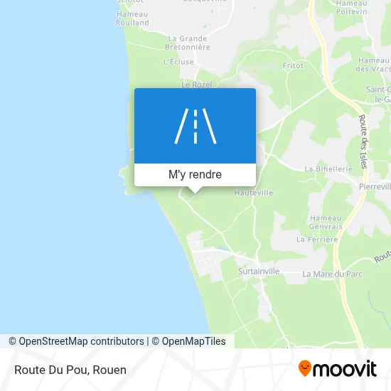Route Du Pou plan