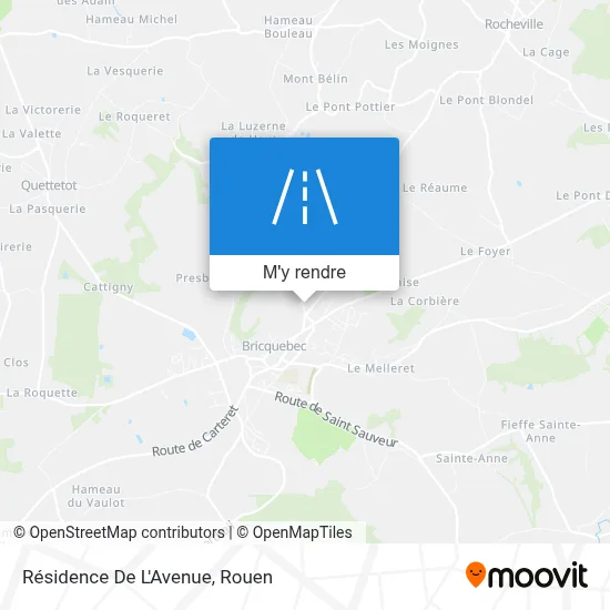 Résidence De L'Avenue plan