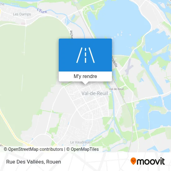Rue Des Vallées plan
