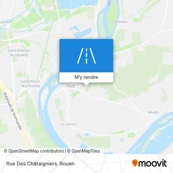 Rue Des Châtaigniers plan