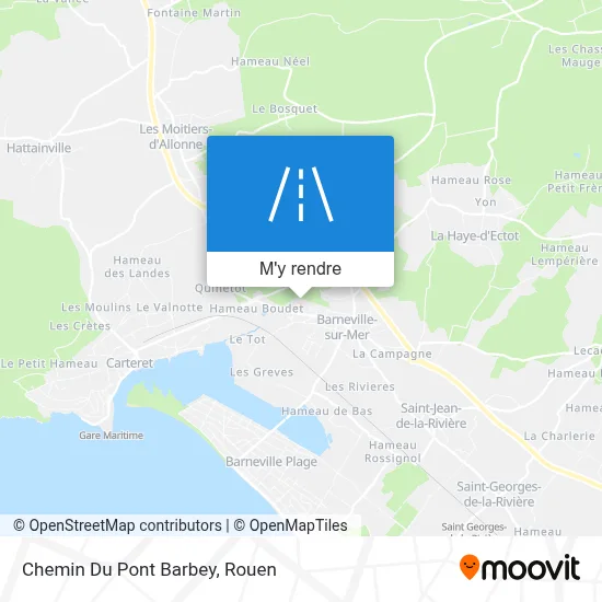 Chemin Du Pont Barbey plan