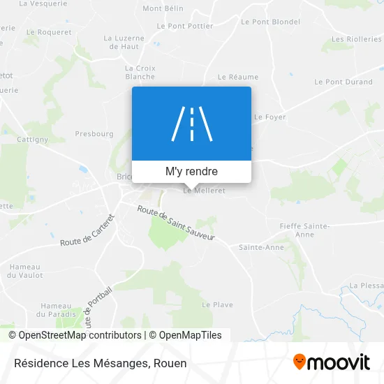 Résidence Les Mésanges plan