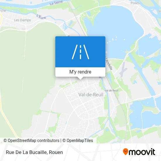 Rue De La Bucaille plan
