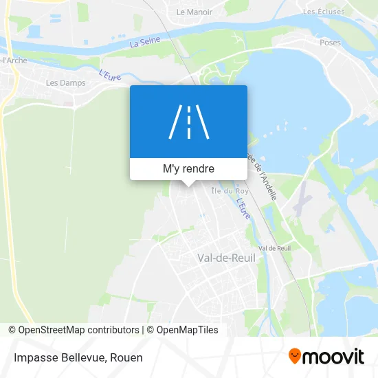 Impasse Bellevue plan