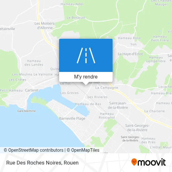 Rue Des Roches Noires plan