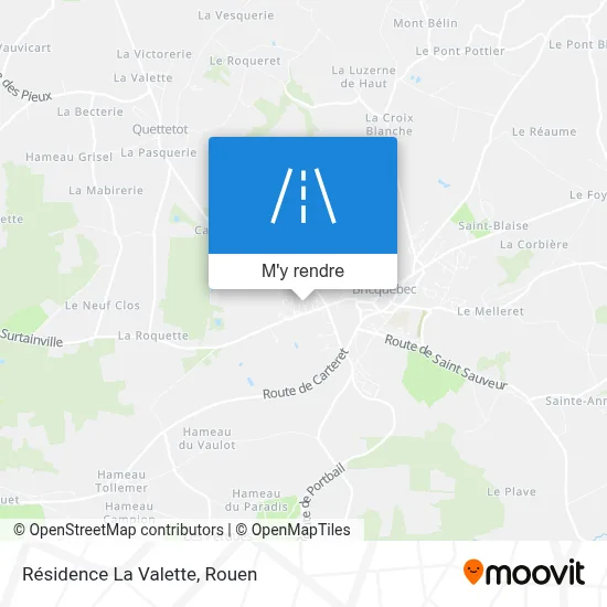 Résidence La Valette plan