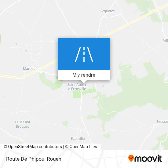 Route De Phipou plan