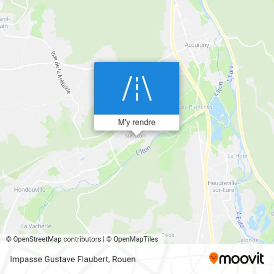 Impasse Gustave Flaubert plan