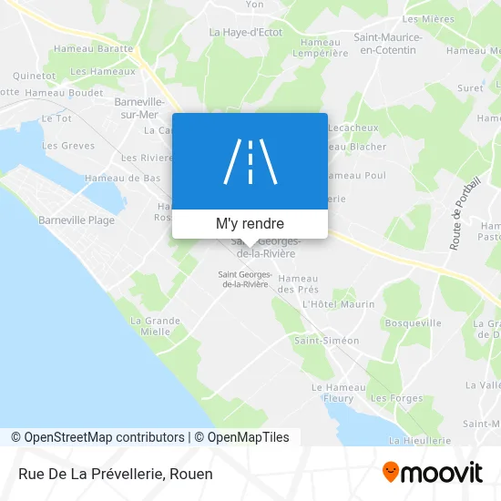 Rue De La Prévellerie plan