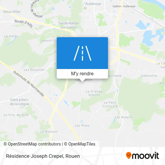 Résidence Joseph Crepel plan