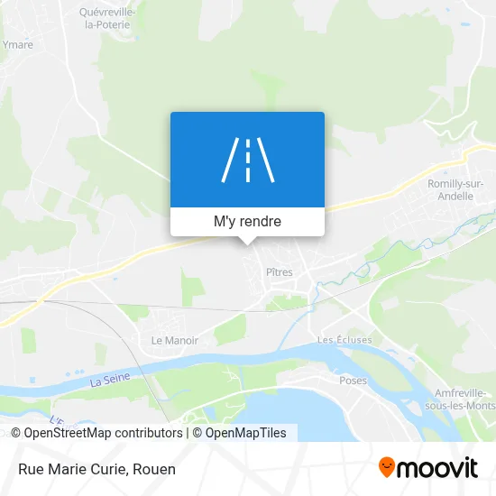 Rue Marie Curie plan