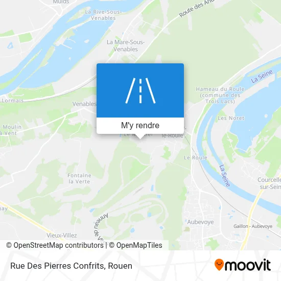 Rue Des Pierres Confrits plan
