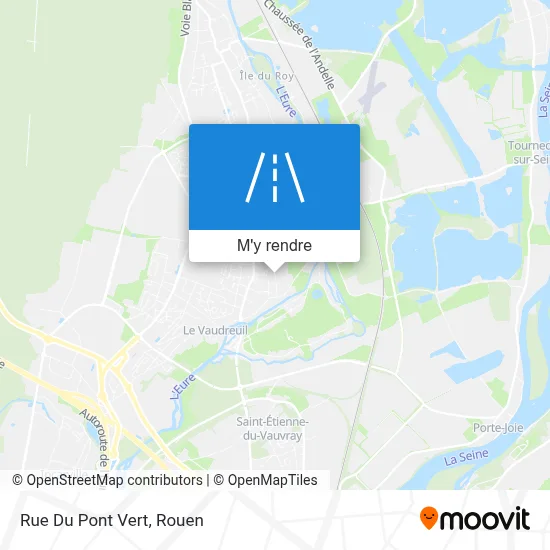 Rue Du Pont Vert plan