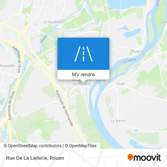 Rue De La Laiterie plan