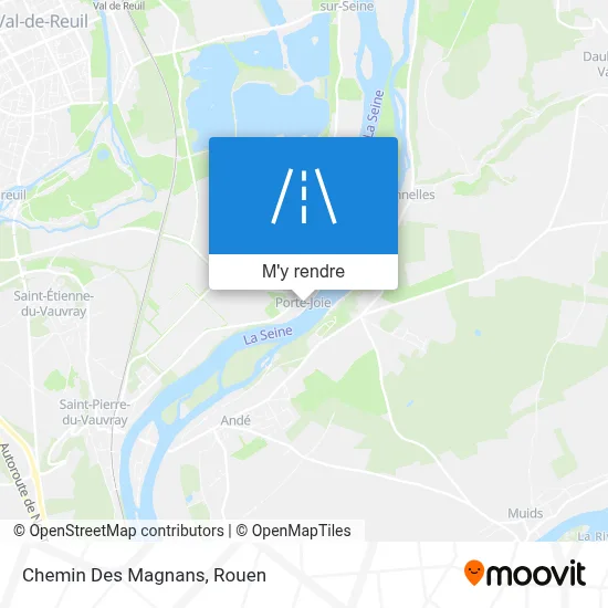 Chemin Des Magnans plan