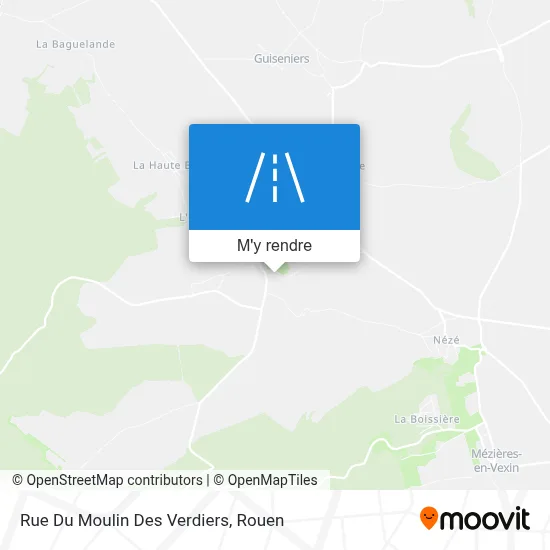 Rue Du Moulin Des Verdiers plan