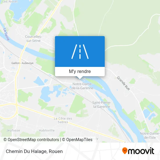 Chemin Du Halage plan