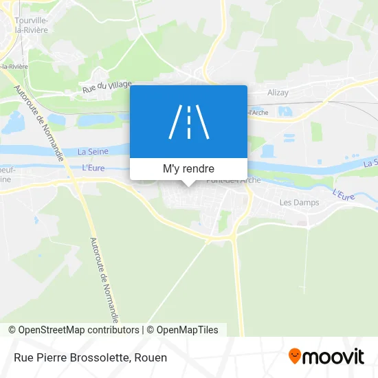 Rue Pierre Brossolette plan