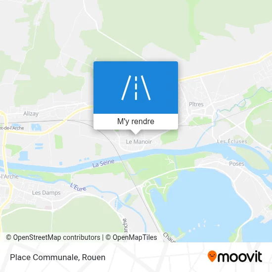 Place Communale plan