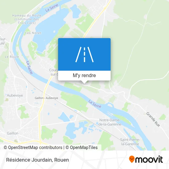 Résidence Jourdain plan