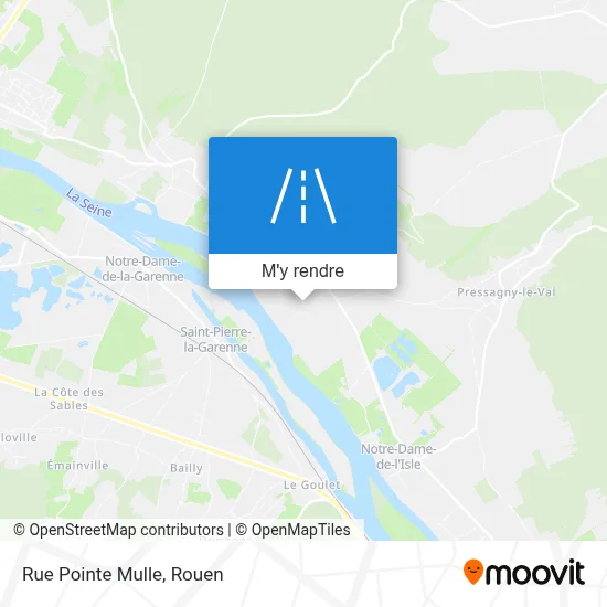 Rue Pointe Mulle plan