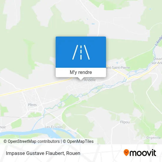 Impasse Gustave Flaubert plan