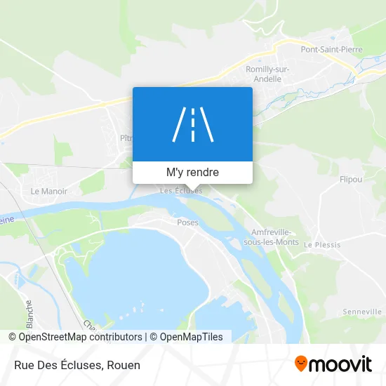 Rue Des Écluses plan