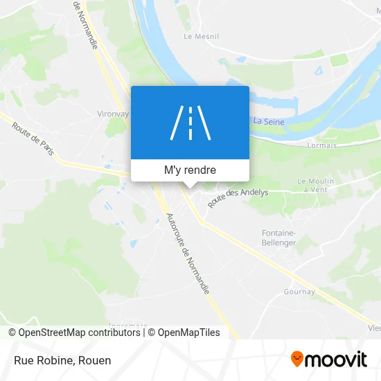 Rue Robine plan