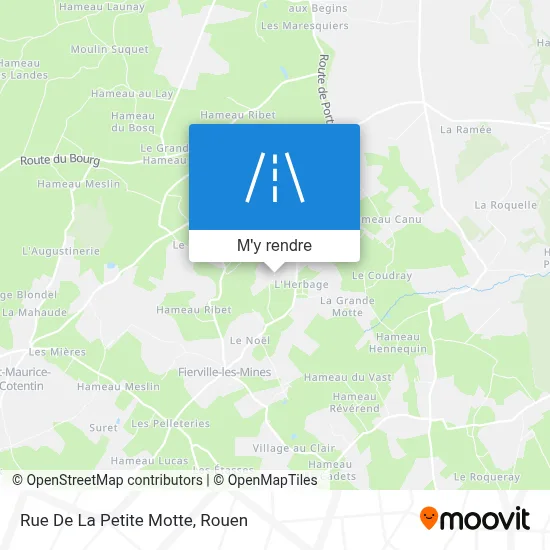 Rue De La Petite Motte plan