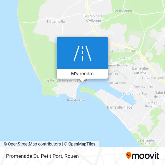 Promenade Du Petit Port plan
