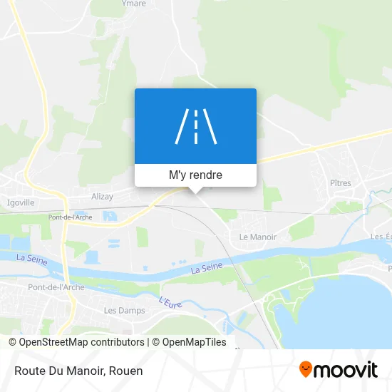 Route Du Manoir plan