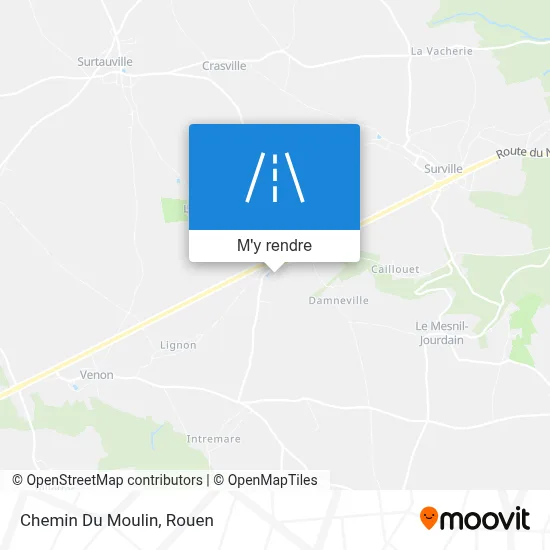 Chemin Du Moulin plan